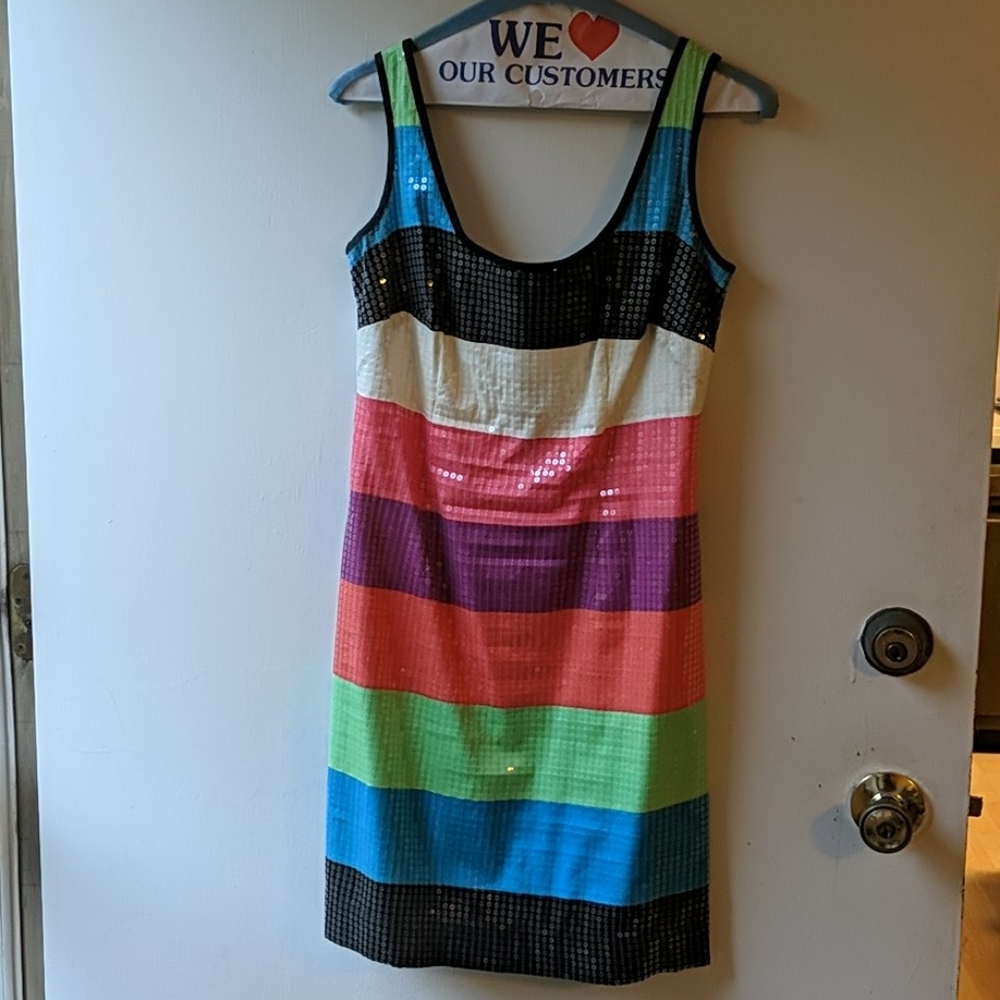 Lilly Pulitzer ColorBlock Sequin Dress